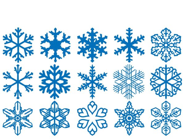 Снежинки для детей