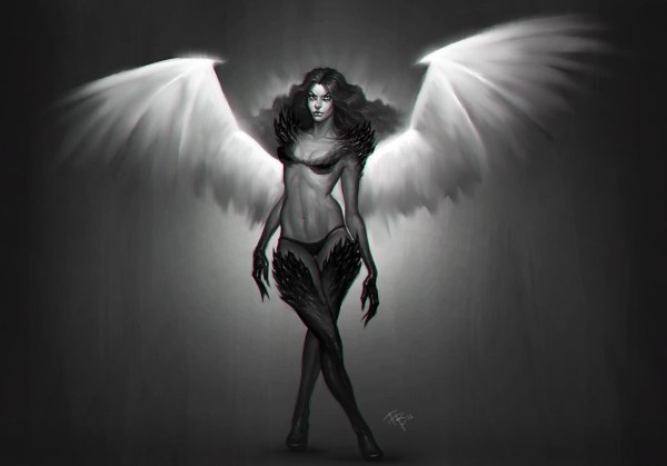 На аватарку ангелы