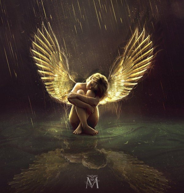 На аватарку ангелы