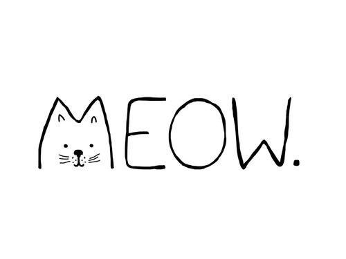 С котиками с надписями