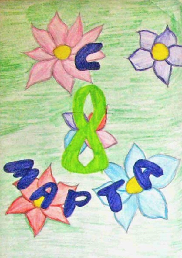 Карандашом на 8 марта