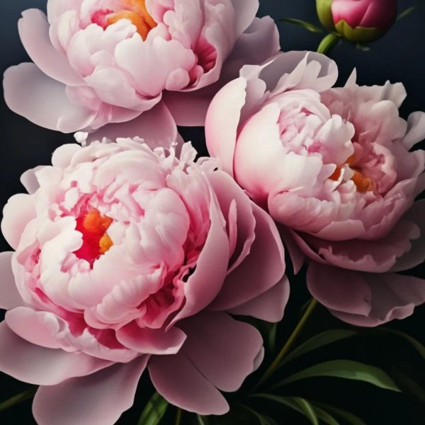 На рабочий стол пионы на весь экран самые