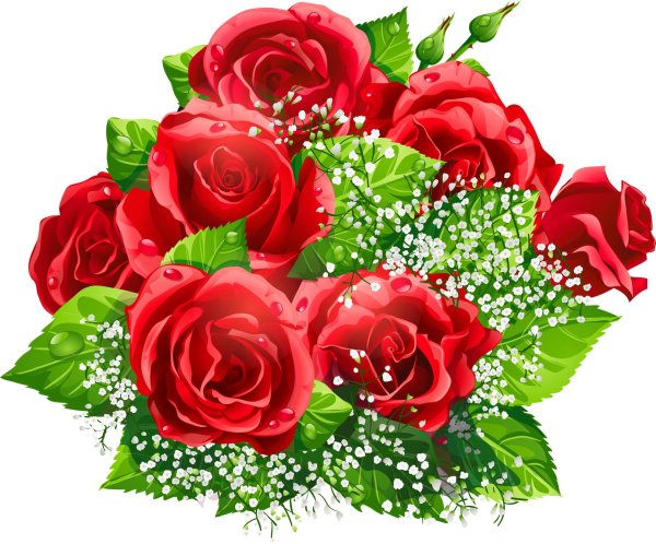 мерцающие букеты