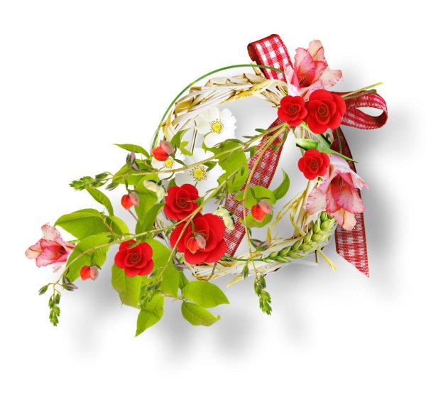 цветочная рамка