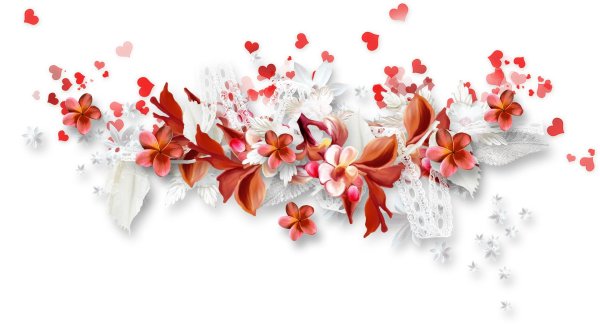 цветы горизонтальные