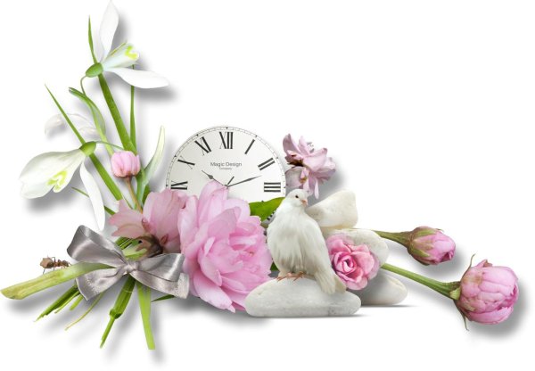 цветочная рамка