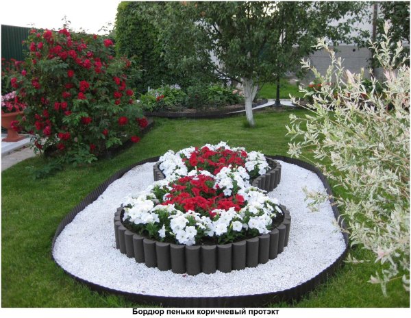 бордюрные клумбы