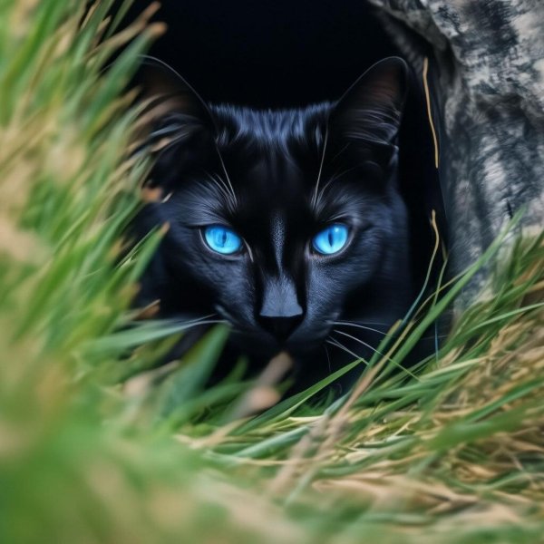 Черная кошка