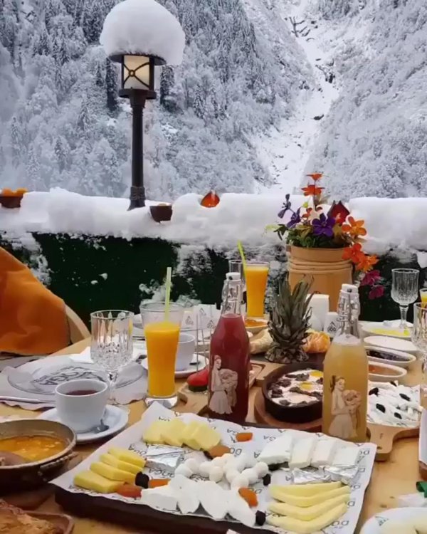 Зимний завтрак