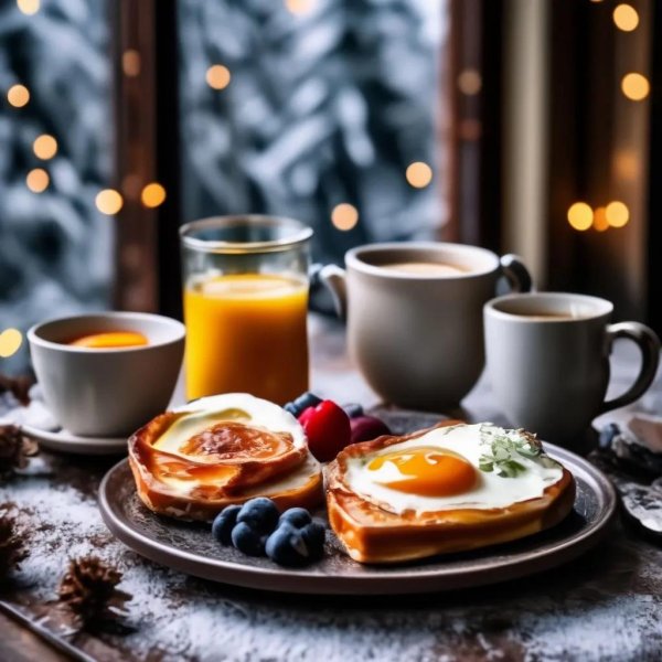 Зимний завтрак