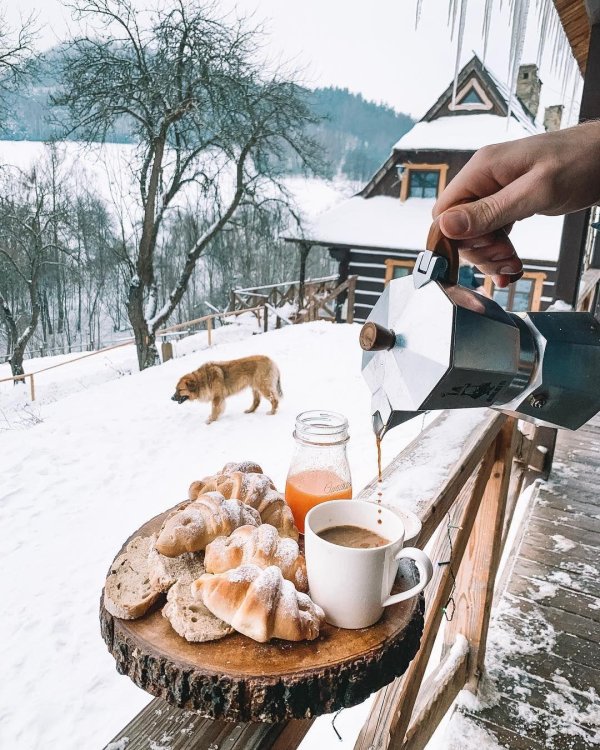 Зимний завтрак