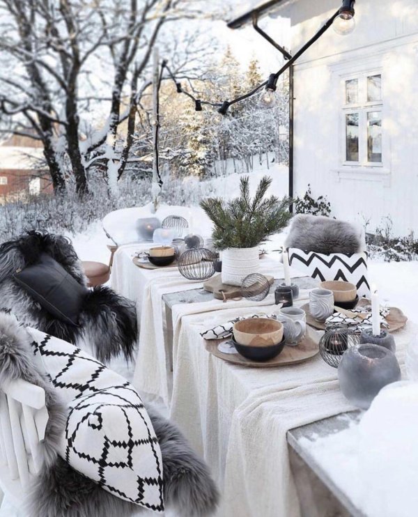 Зимний завтрак