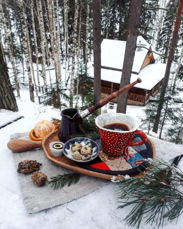 Зимний завтрак