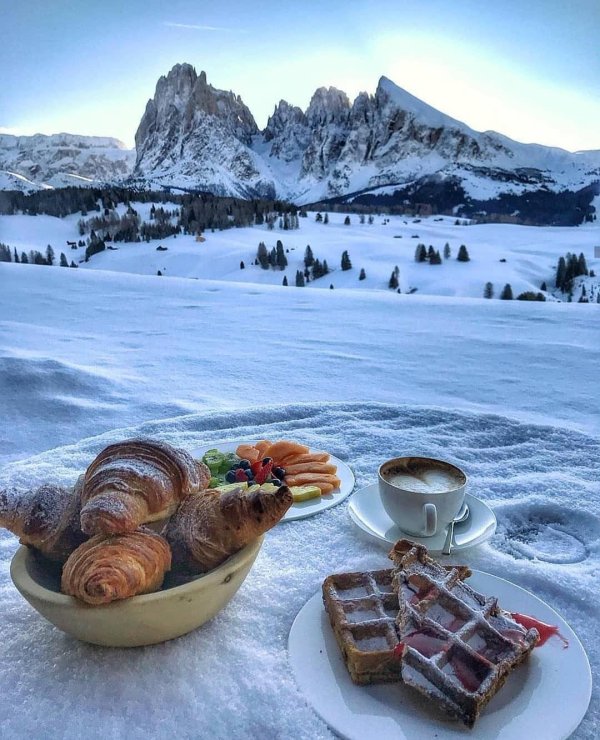 Зимний завтрак