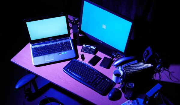 С компьютером