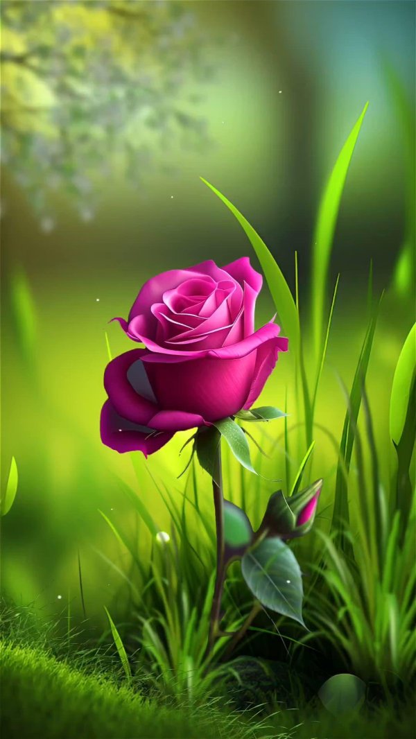 Один цветок