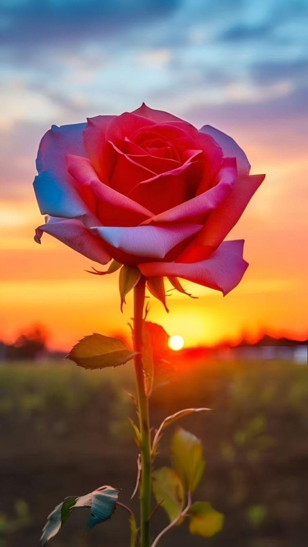 Один цветок