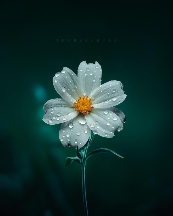 Один цветок