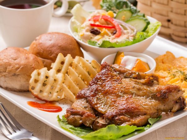 Обед вкусный