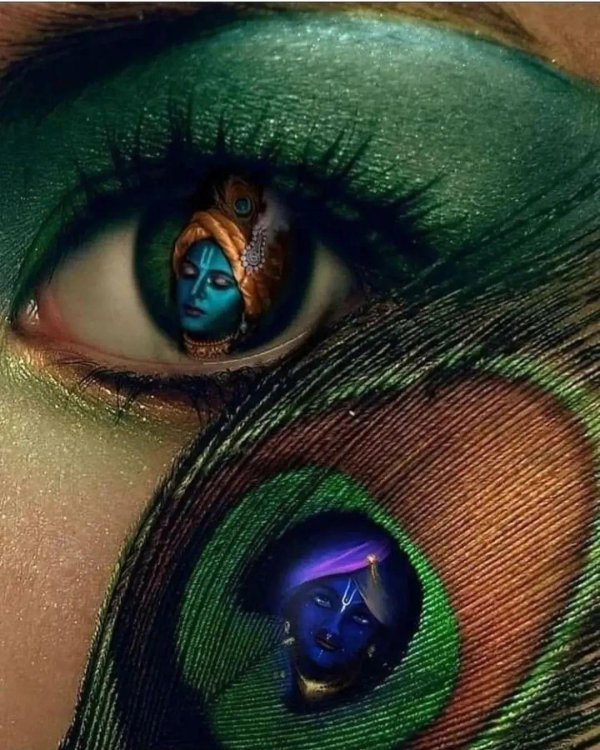 Глаза зеленые