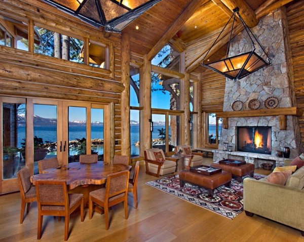 Внутри дома