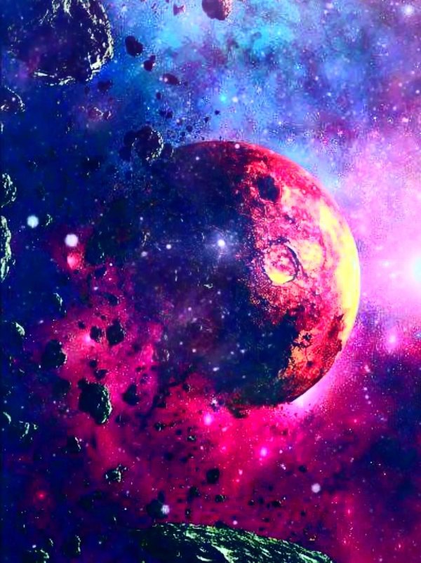 Яркие космос