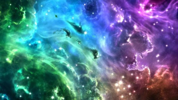 Яркие космос