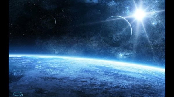 Яркие космос