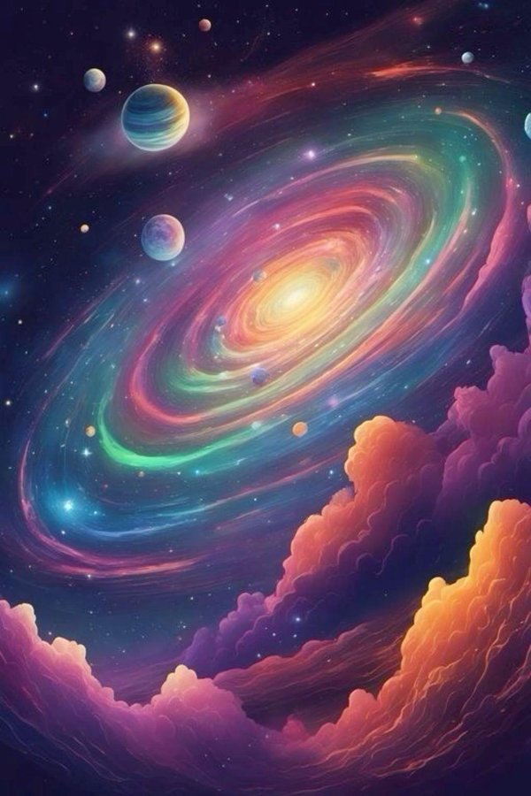 Яркие космос