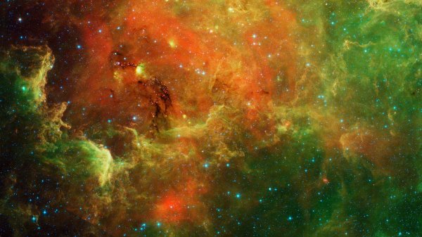 Яркие космос