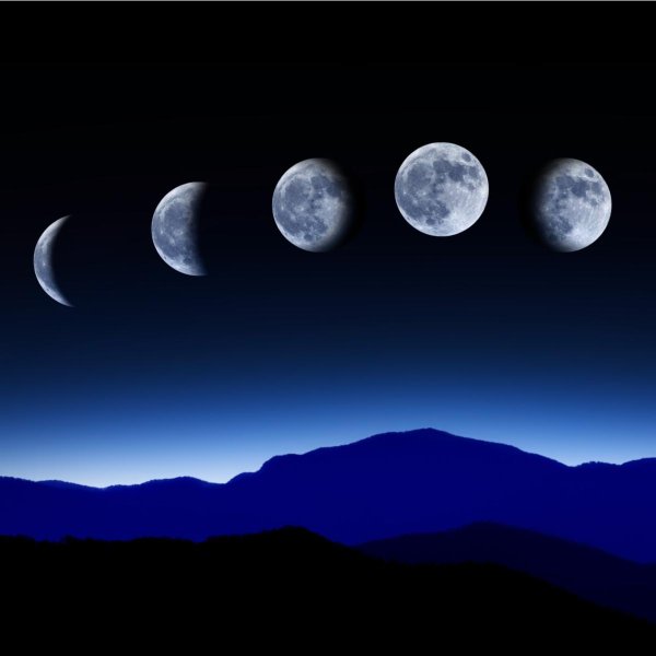 Луна растущая