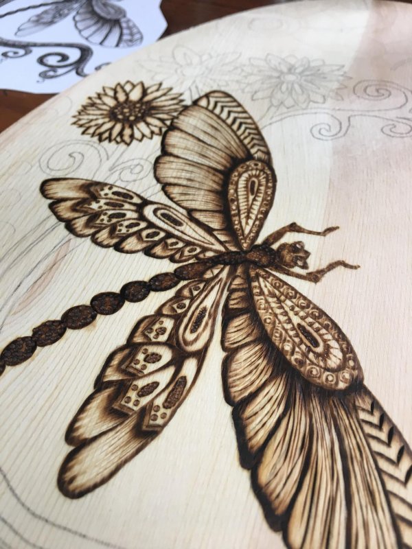 Выжигание по дереву