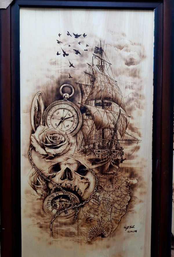 Выжигание по дереву