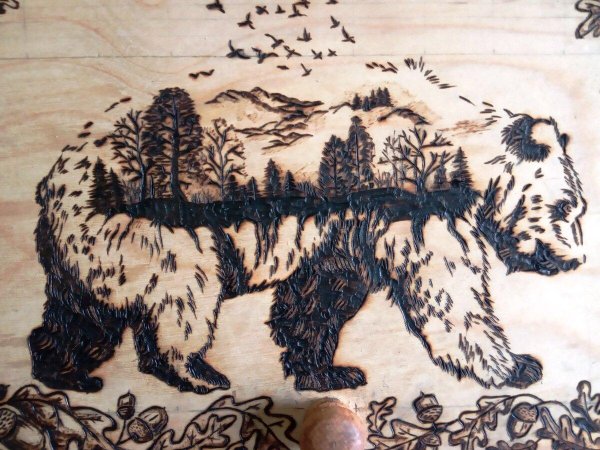 Выжигание по дереву