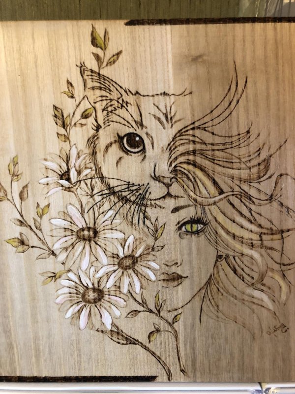 Выжигание по дереву