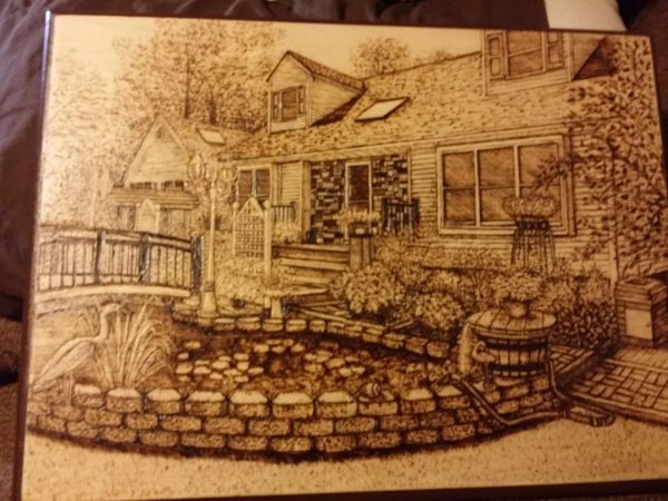 Выжигание по дереву