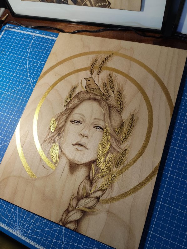 Выжигание по дереву