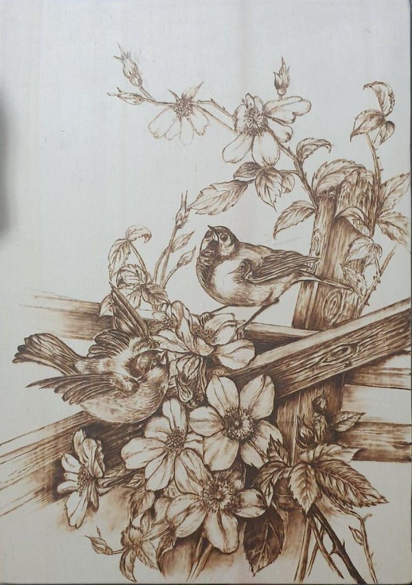 Выжигание по дереву