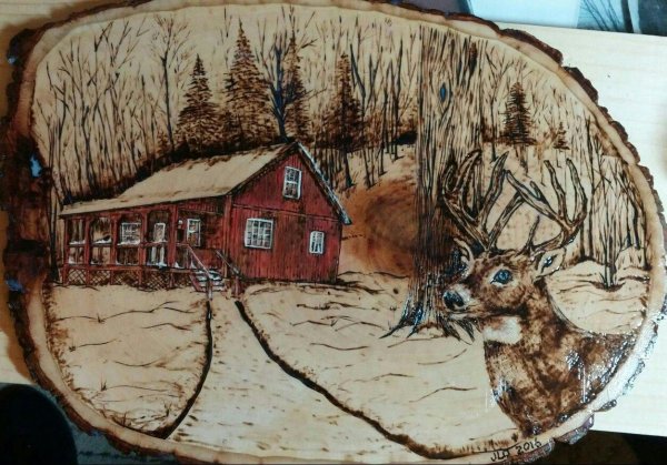 Выжигание по дереву