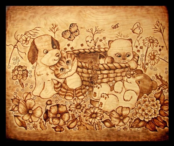 Выжигание по дереву