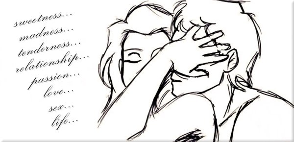Влюбленные пары нарисованные