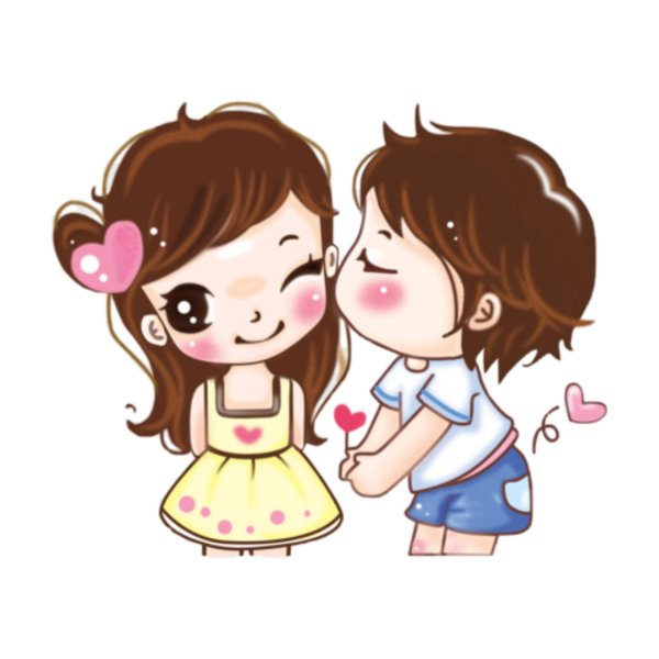 Влюбленные пары нарисованные