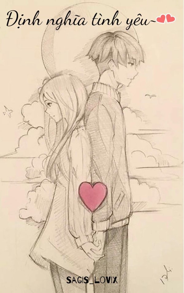 Влюбленные пары нарисованные