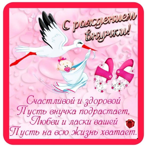 Спасибо за внучку