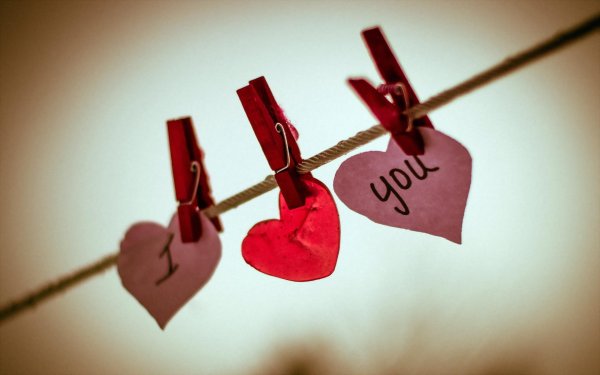 Сердечки необычные нежные