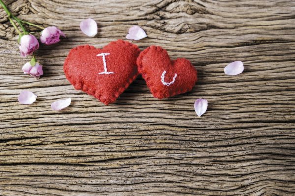 Сердечки необычные нежные