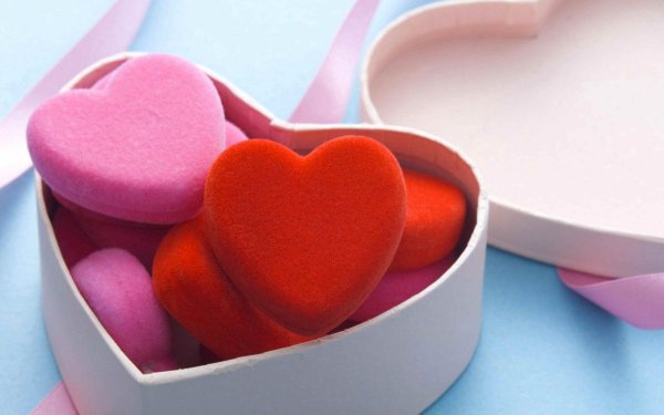 Сердечки необычные нежные