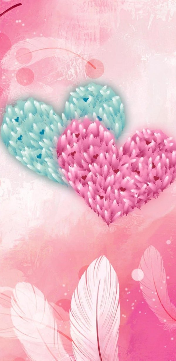 Сердечки необычные нежные