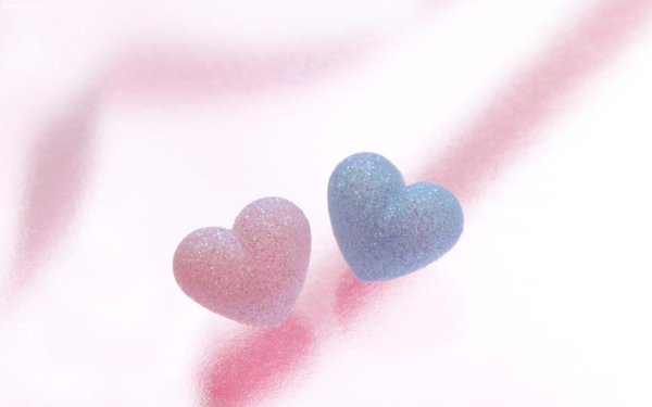 Сердечки необычные нежные