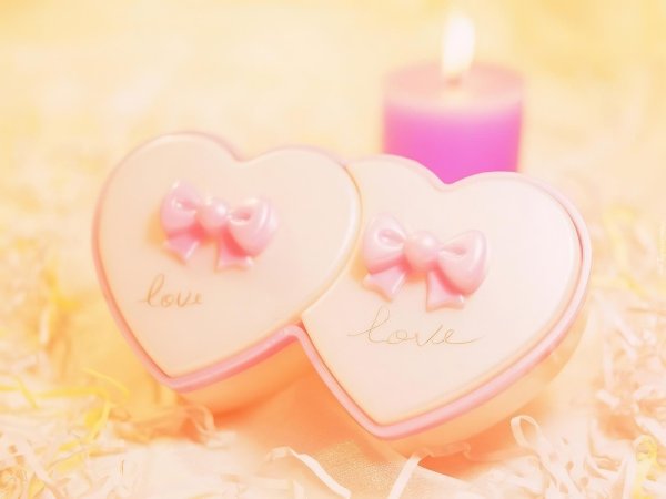 Сердечки необычные нежные